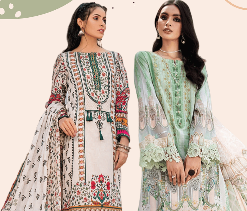 Pakistani Lawn Suits Collection